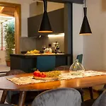 Industrial Design Loft With Outdoor Living Terrace