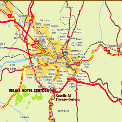 Hotel Bettoja Relais Certosa Florence