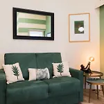 Cozy Olive Green Flat