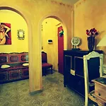 Hand Decorated House With Court