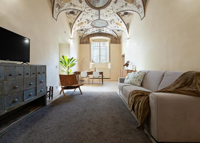 Keys Of Italy - Benci 20 Fresco - Frescoes One Bedroom Santa Croce