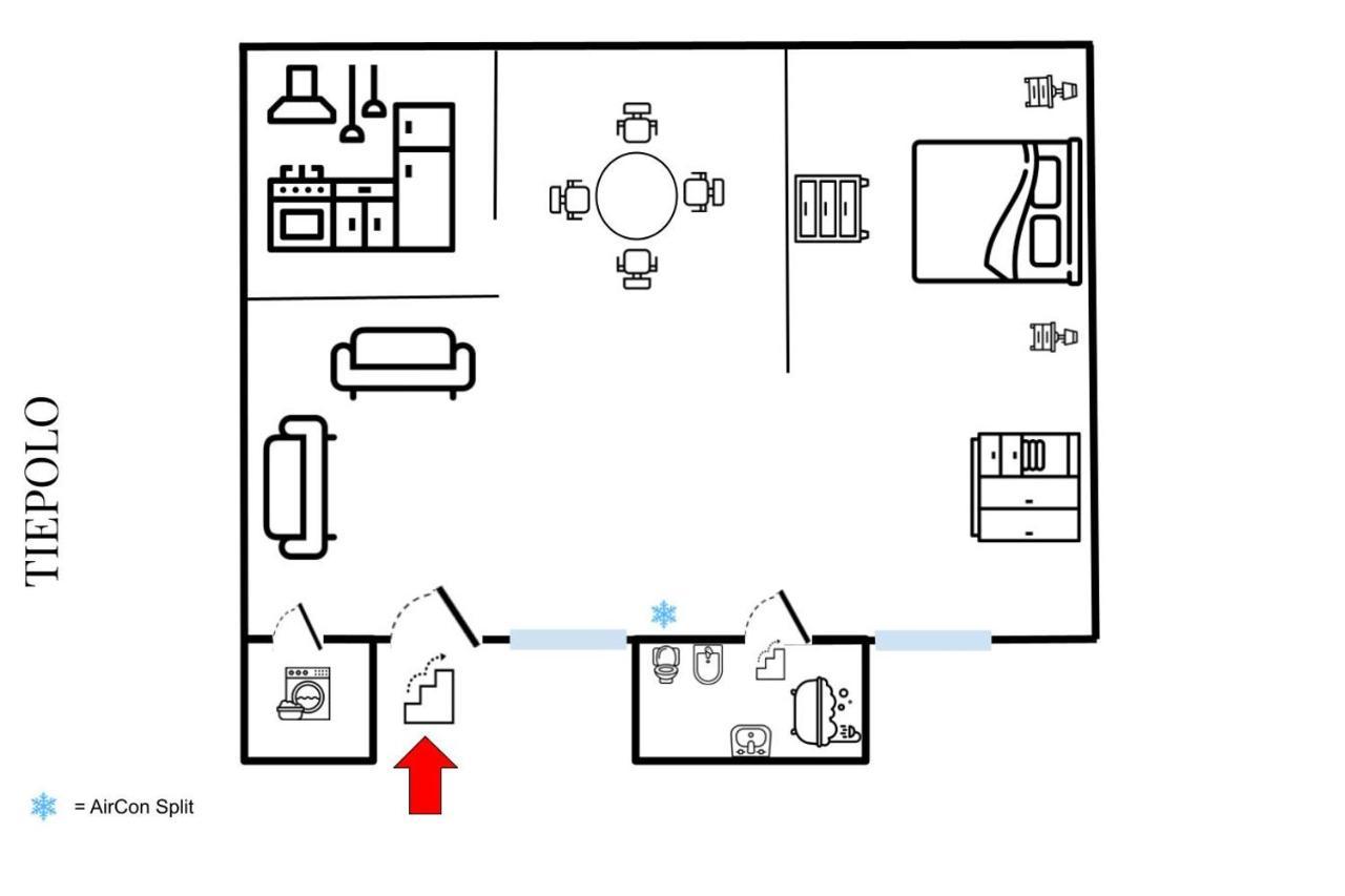 Apartment Tiepolo Romantic Penthouse In The Oltrarno *