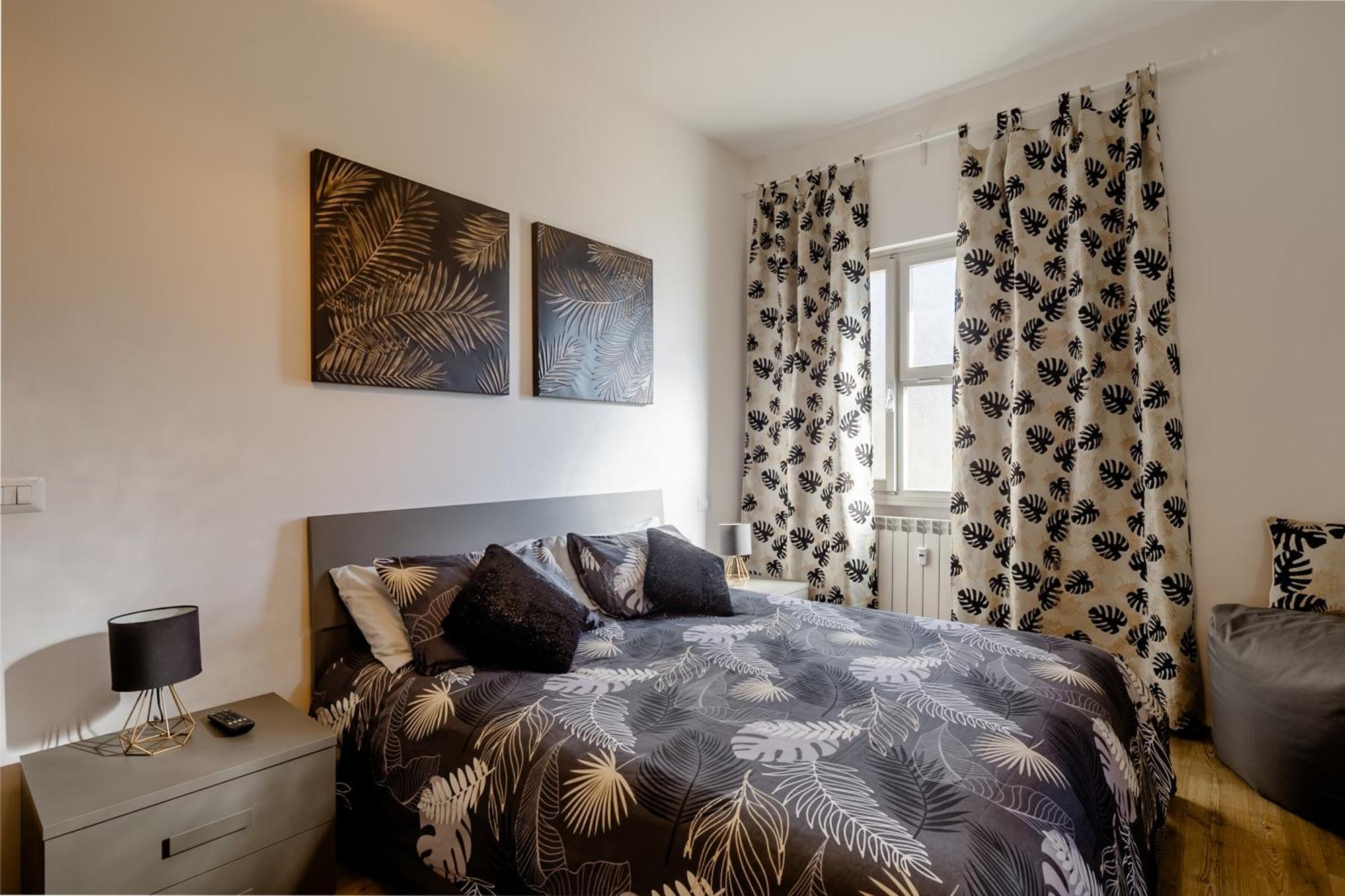 Open The Classic Wooden Shutters At A Cozy Nest Apartment