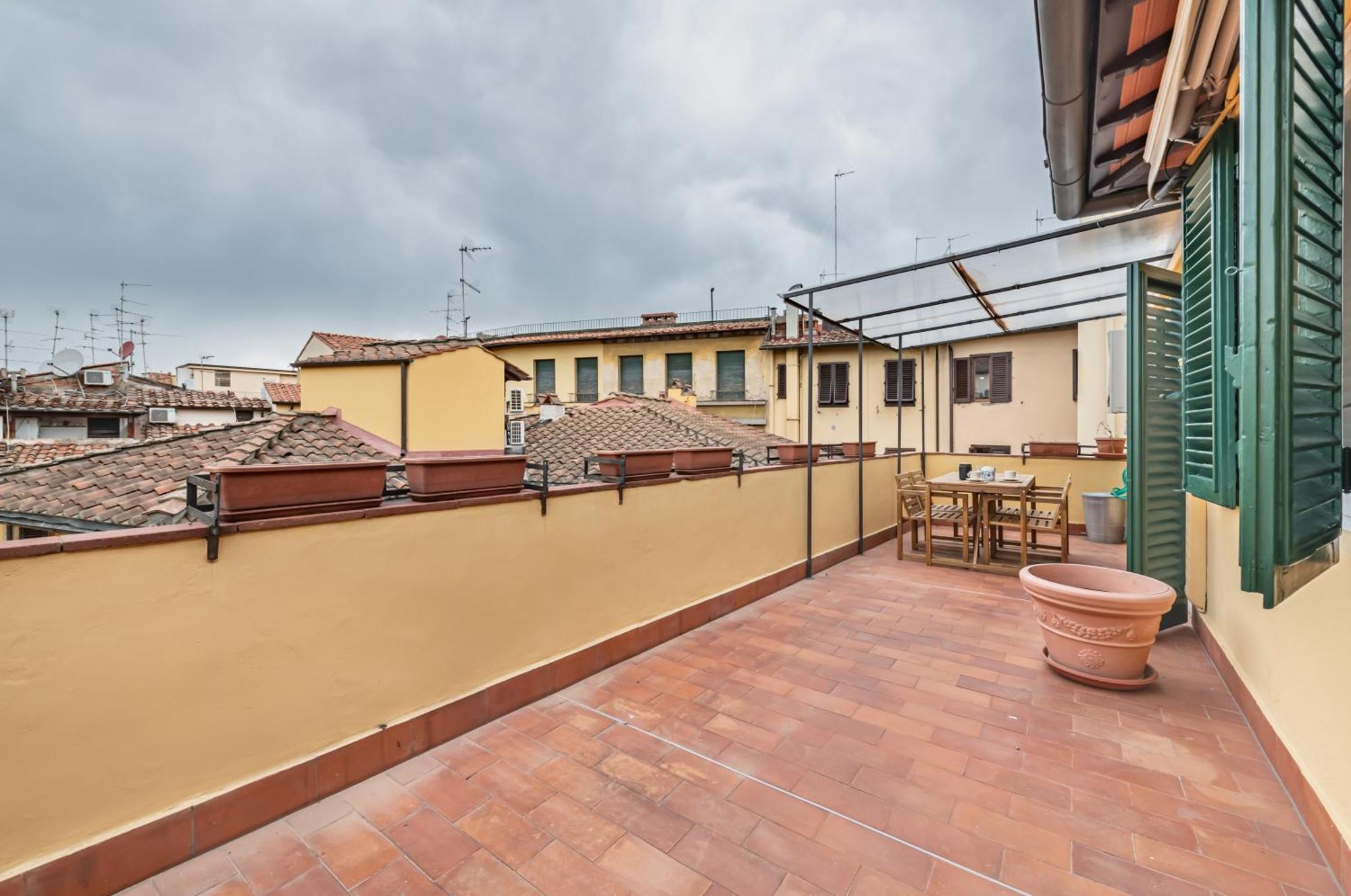 Piazza Della Signoria Bright With Terrace! * Florence