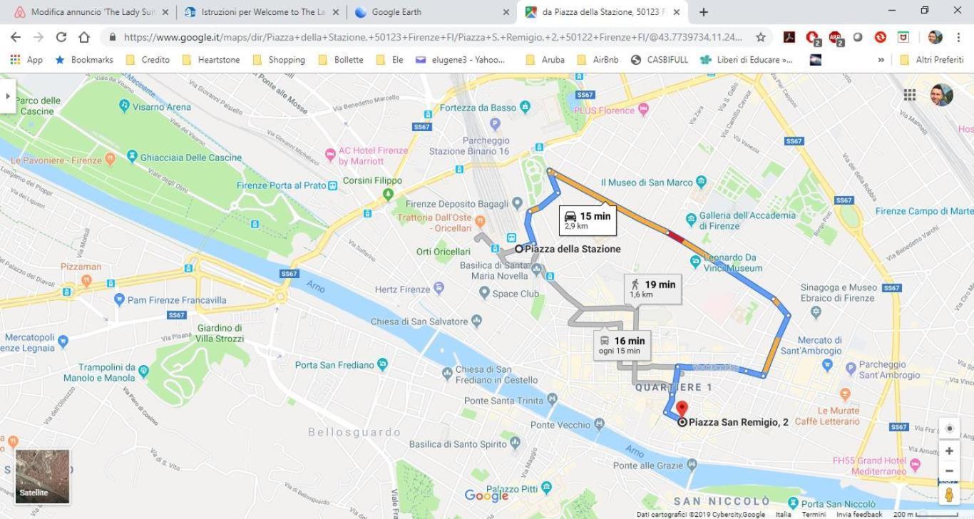 5 Min Dagli Uffizi Wifi Confort Appartamento *
