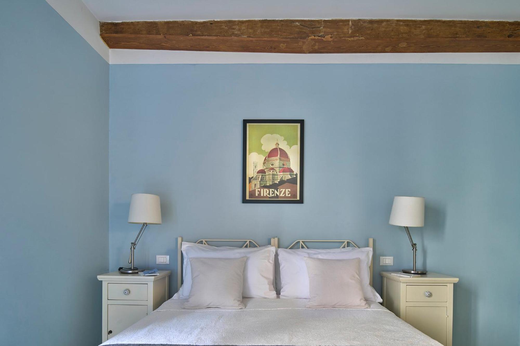 Apartment Panicale Blue Historic 1br Near Medici Chapels & Mercato