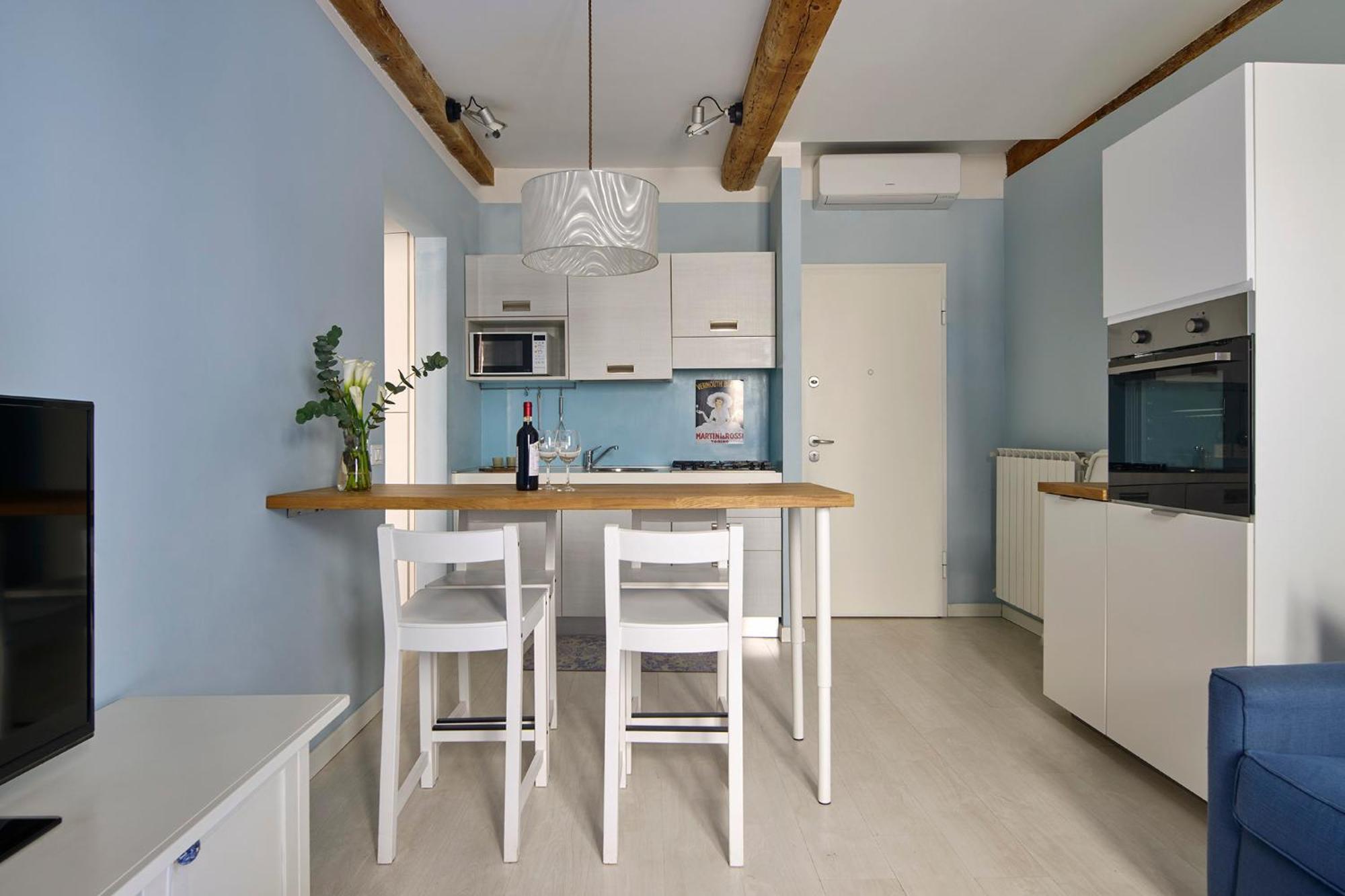 Apartment Panicale Blue Historic 1br Near Medici Chapels & Mercato Florence