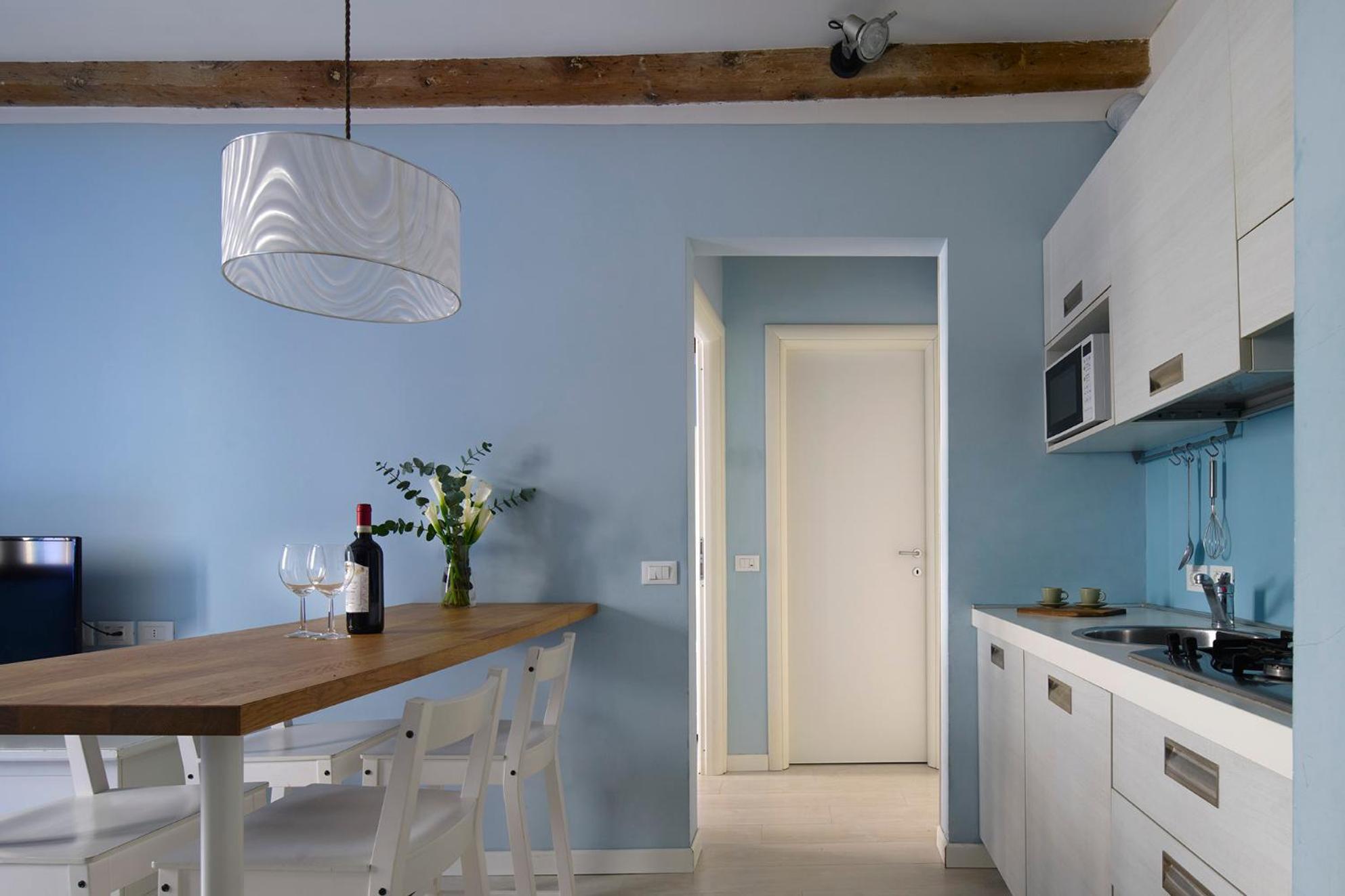 Apartment Panicale Blue Historic 1br Near Medici Chapels & Mercato