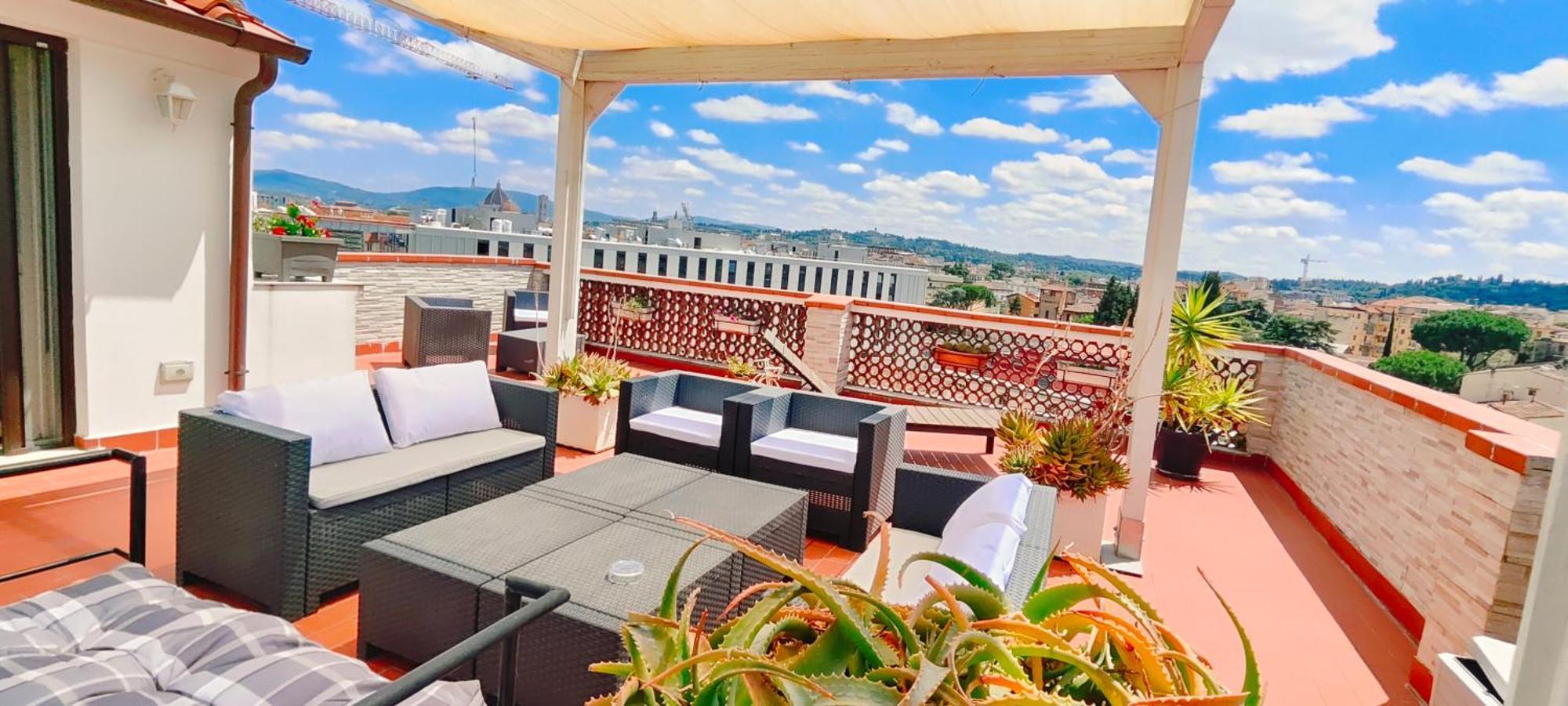 Panoramic Luxury Little Penthouse Firenze