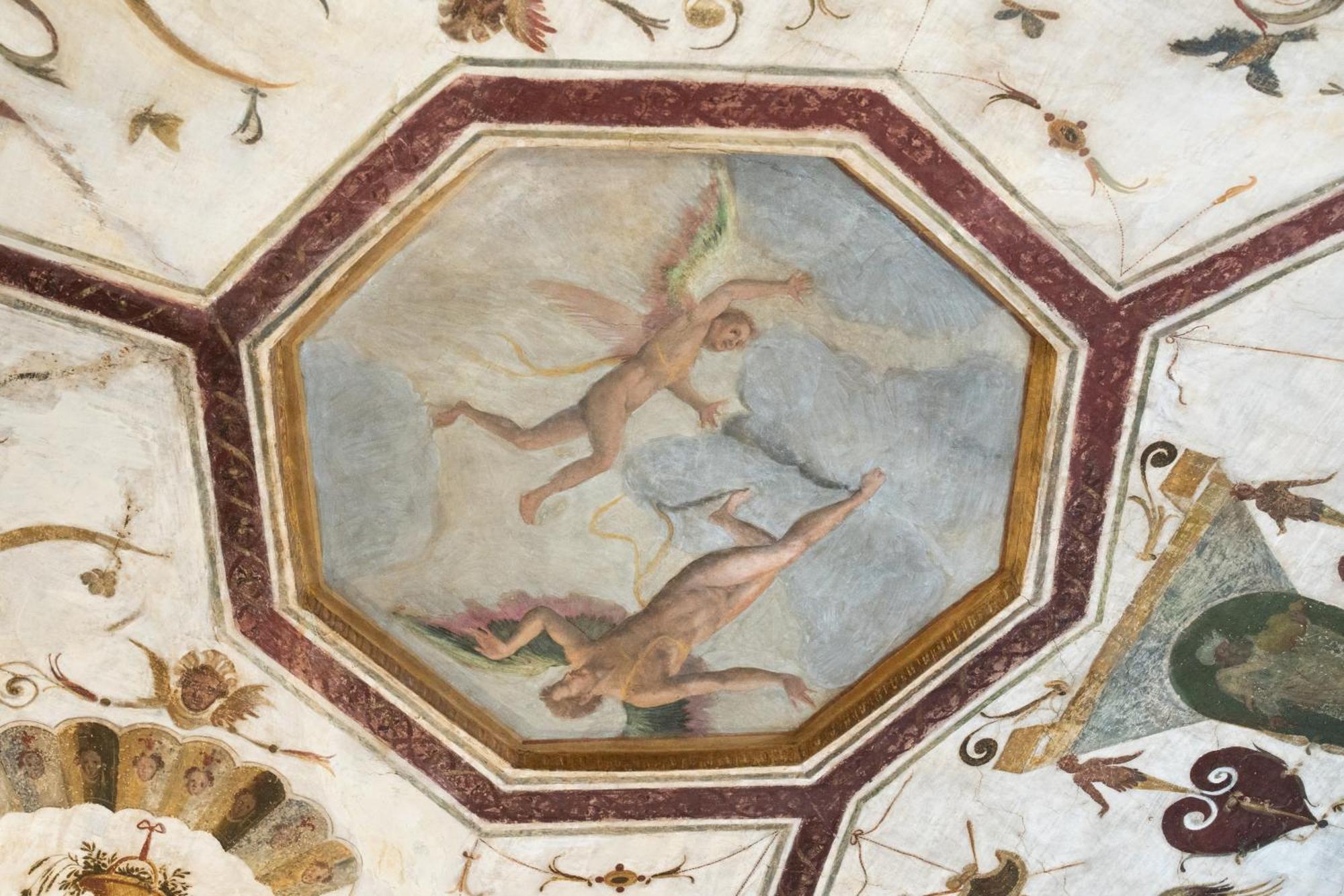 Keys Of Italy - Benci 20 Fresco - Frescoes One Bedroom Santa Croce Apartment