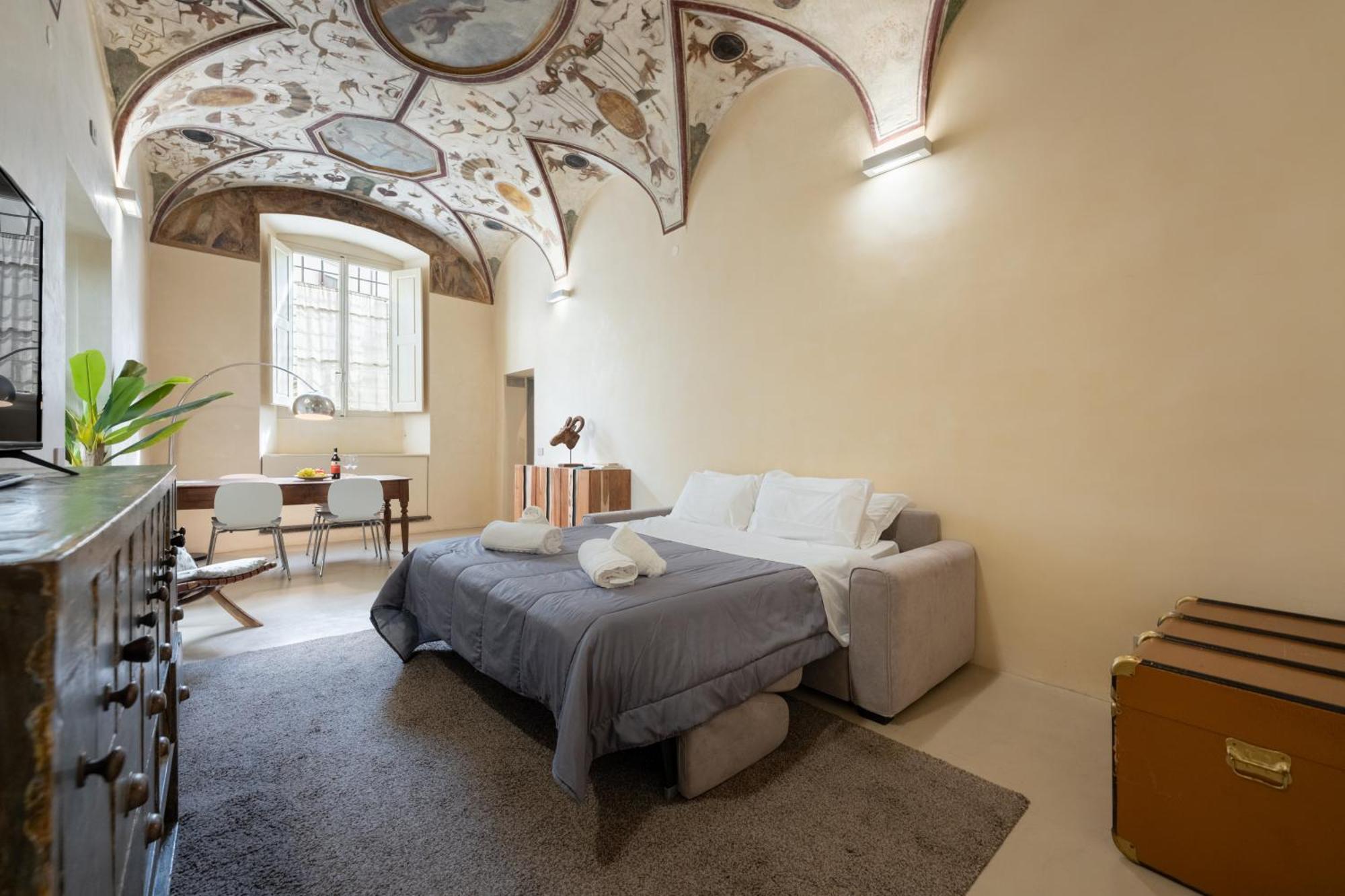 Apartment Keys Of Italy - Benci 20 Fresco - Frescoes One Bedroom Santa Croce