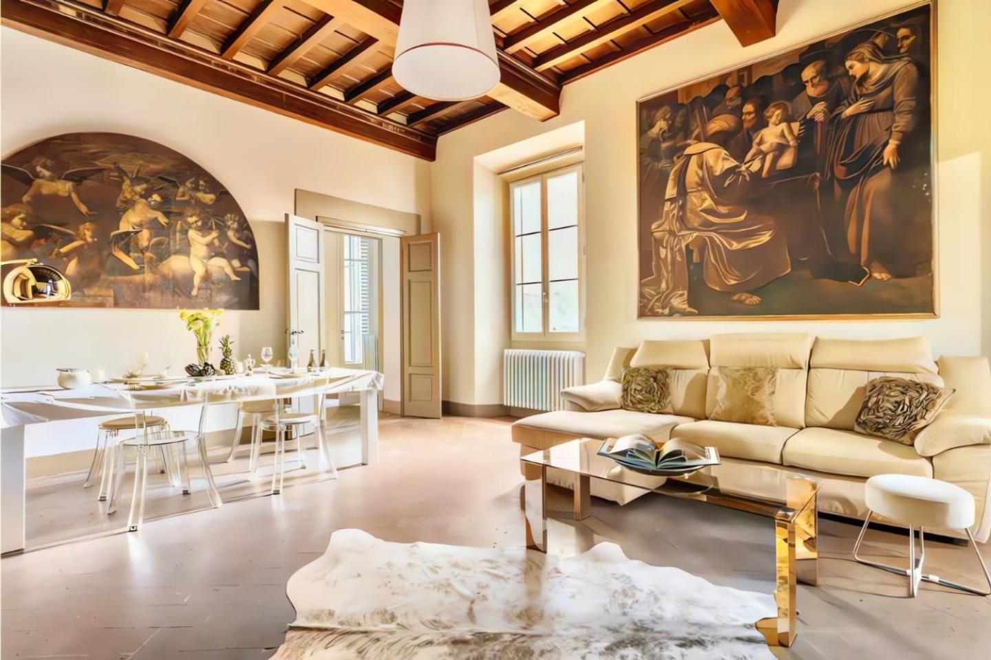 The Luxury Historic Palace Of Santa Croce Appartamento