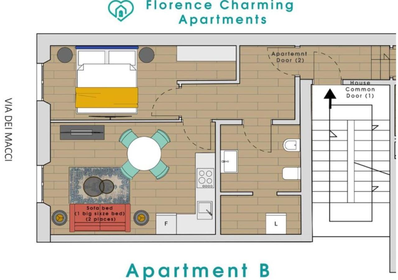 Appartamento Via Macci, 59 - Charming - Stylish In A Vibrant Neighborhood With So Comfortable Beds!