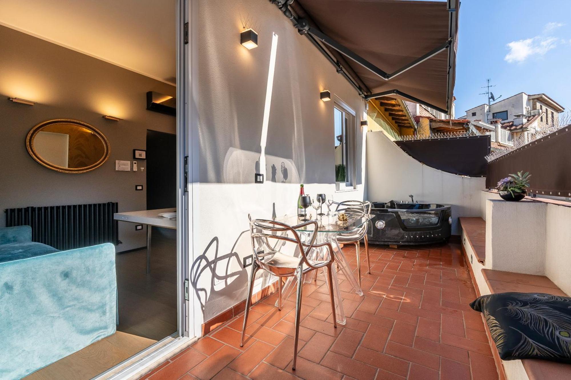 Ponte Vecchio Rooftop Terrace With Private Heated Jacuzzi Firenze