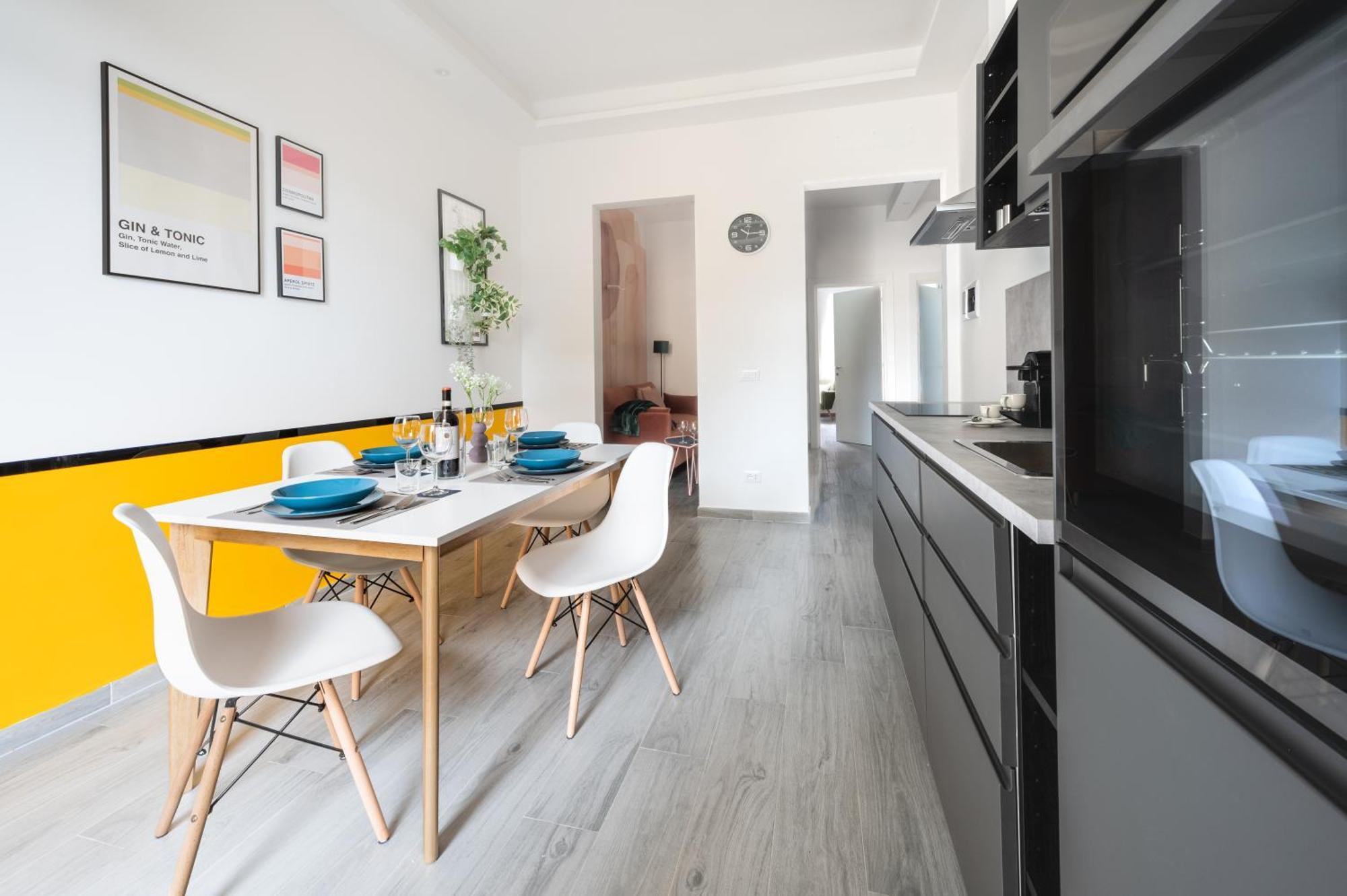 Via Pollaiolo, 55 - Charming - Comfort E Stile A 350mt Dal Tram! First Floor With Elevator And Car Places On Street Appartamento *