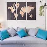 Open The Classic Wooden Shutters At A Cozy City Nest