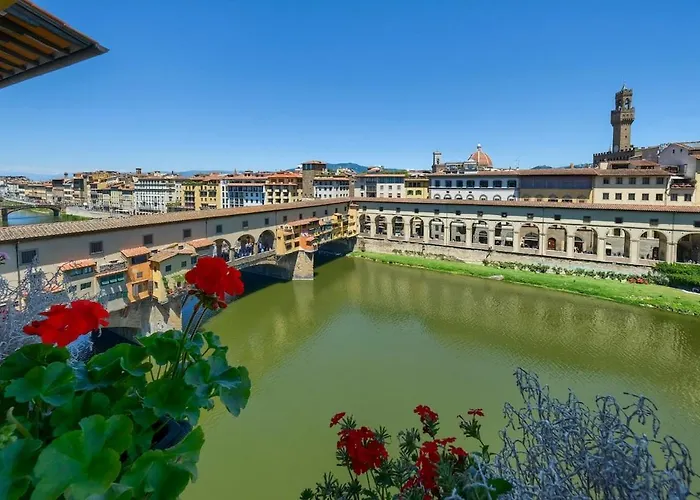 Wonderful Terrace Over Ponte Vecchio With Elevator