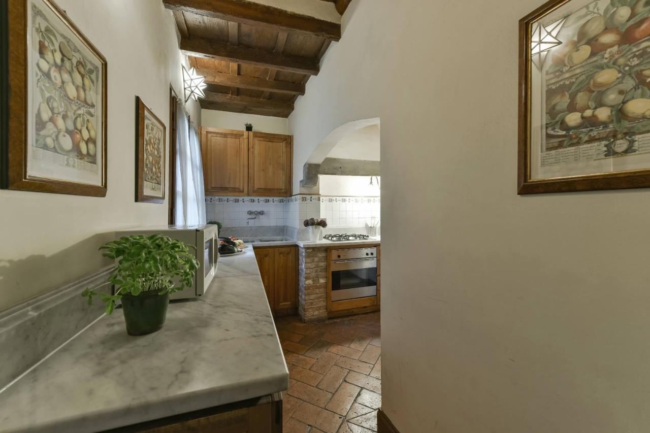Raffaello With Fireplace In Oltrarno Apartment *