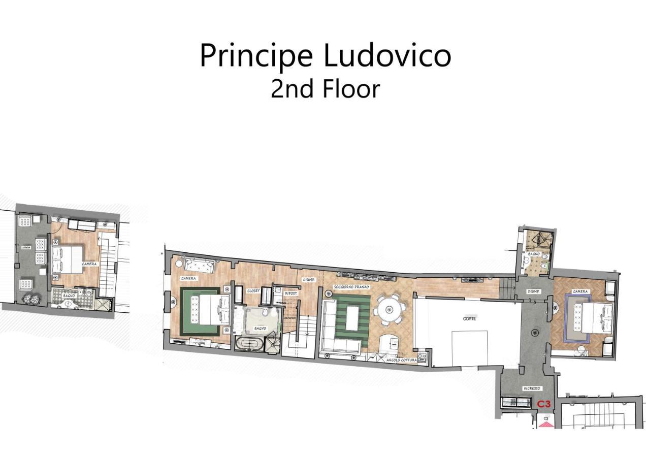 Principe Ludovico - La Dimora Degli Affreschi * Firenze