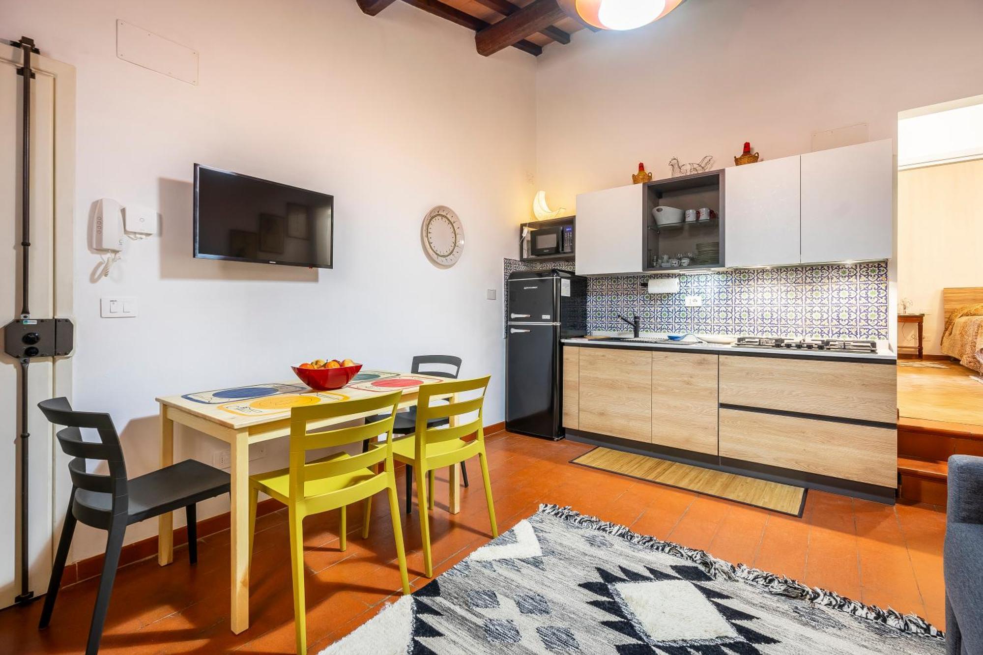 Flat Moon Over Terrace And Free Parking Apartment Florence