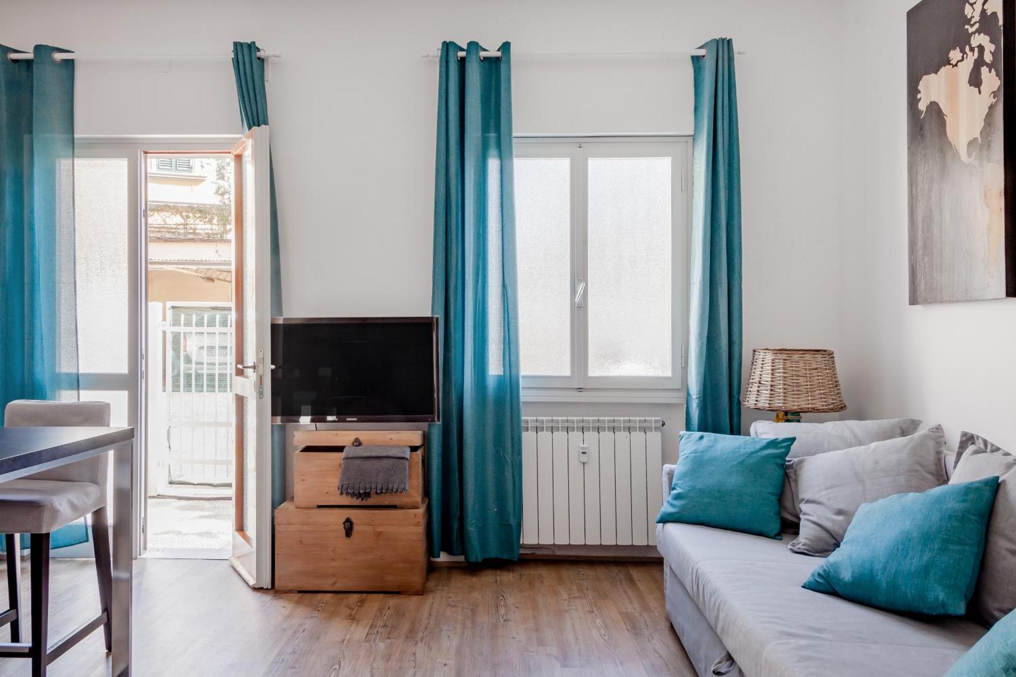 Open The Classic Wooden Shutters At A Cozy Nest *