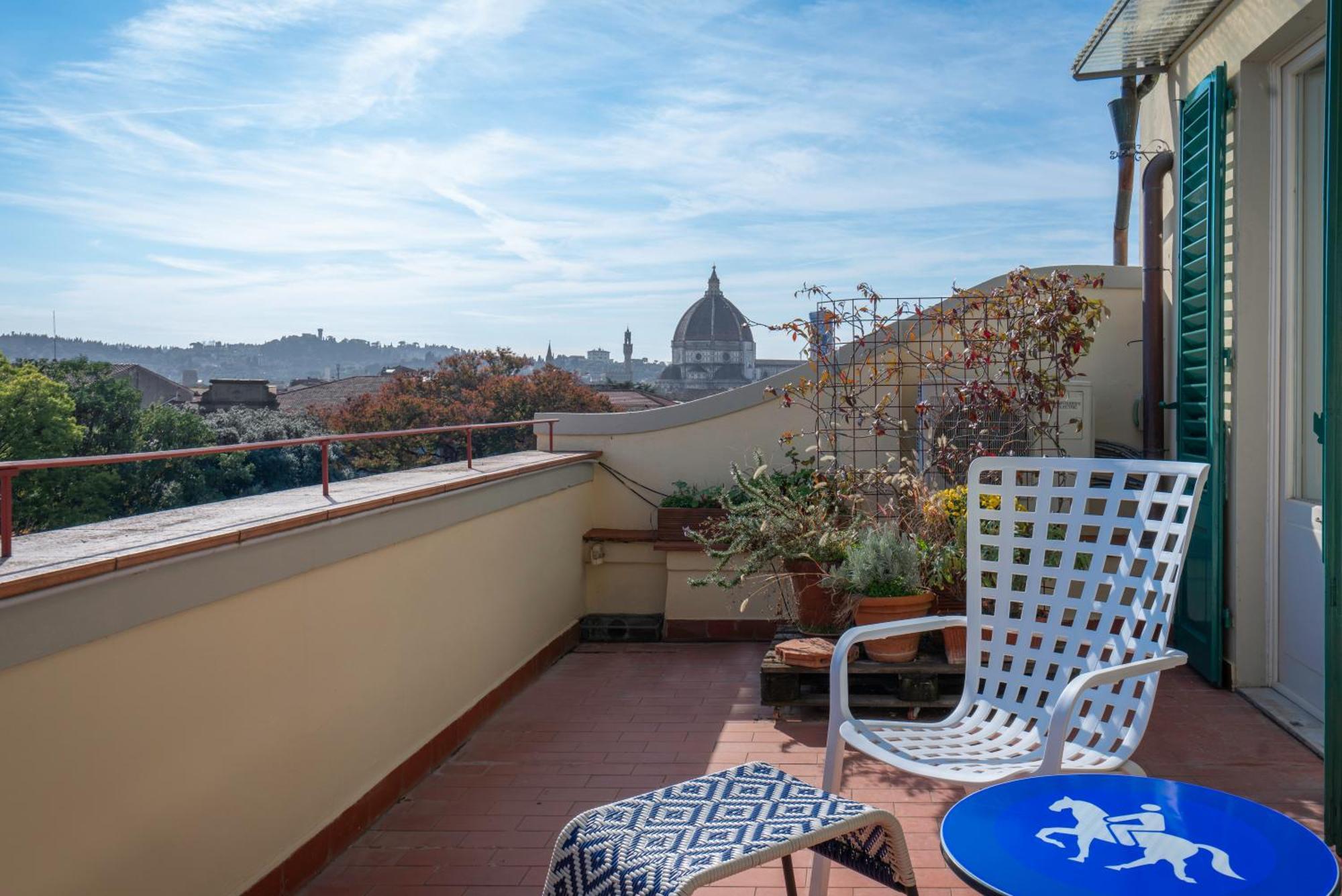 Orto Botanico With Terrace And Dome View Apartment