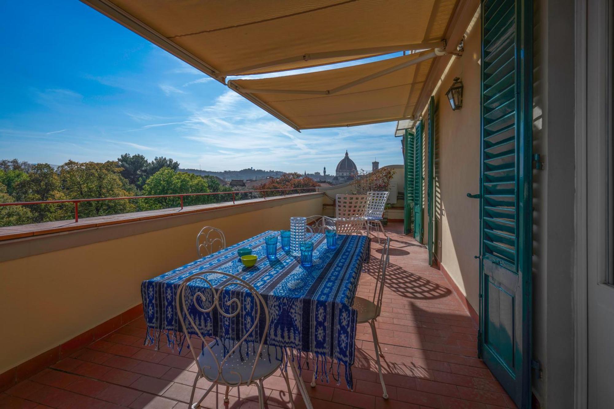 Apartment Orto Botanico With Terrace And Dome View Florence